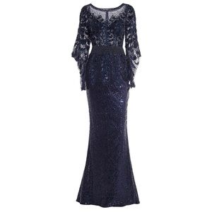 Elegant royalty dress
